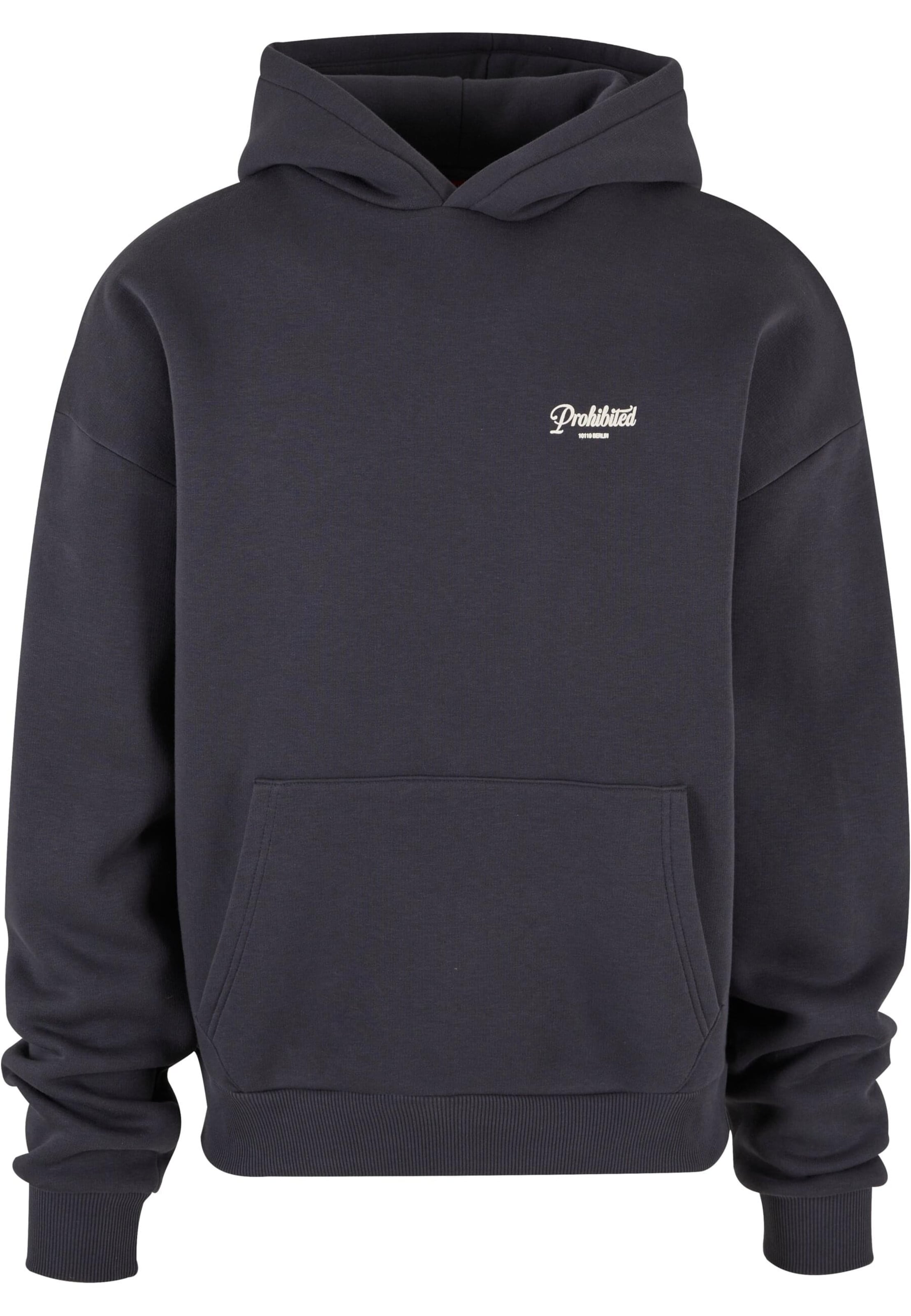 Prohibited Mikina – šedá: přední strana