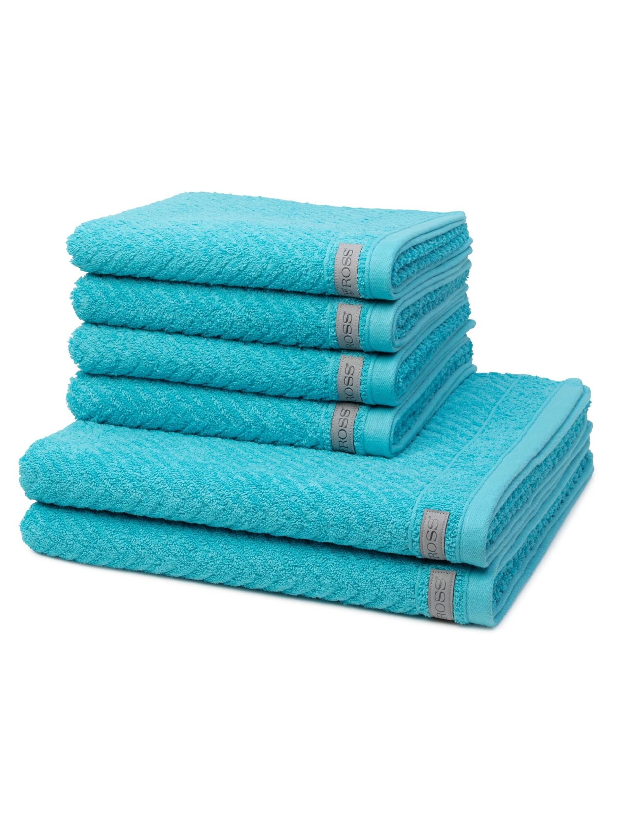 ROSS Towel 'Smart' in Blue: front