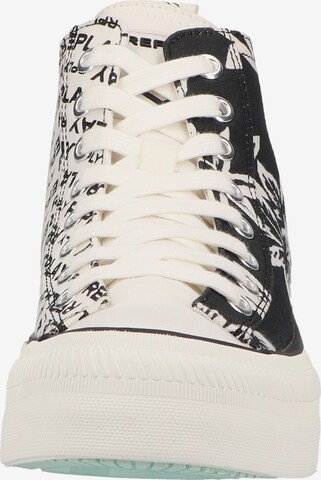 REPLAY High-Top Sneakers in Black