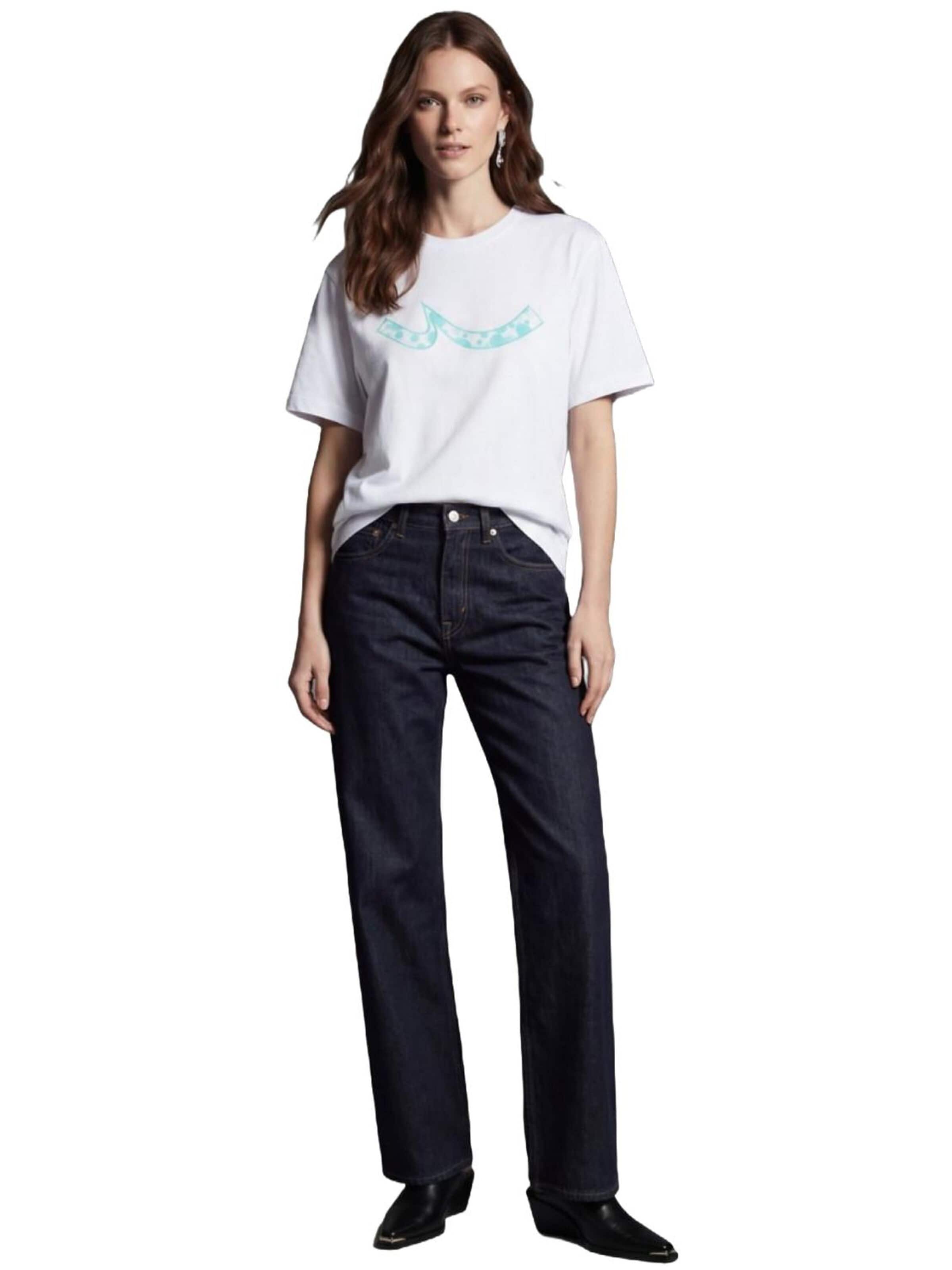 LTB Jeans Shirt 'Logo T-Shirt' in White