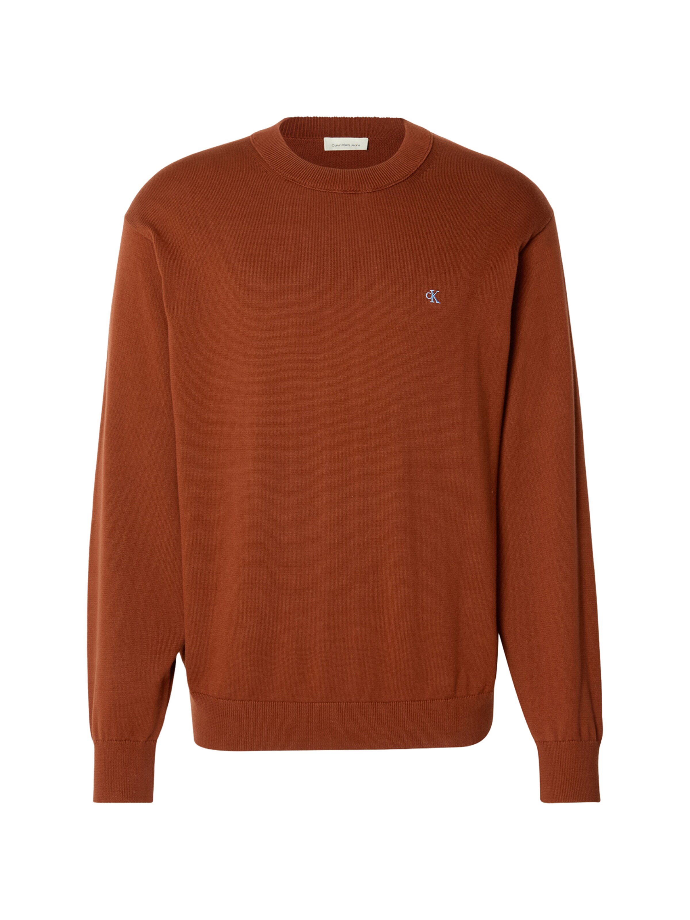 Pull-over Calvin Klein Jeans en rouge : devant