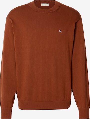 Calvin Klein Jeans Pulóver - piros: elől