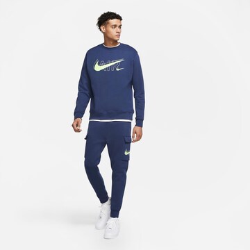 Nike SportswearSweater majica - plava boja