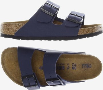 BIRKENSTOCK Sandals & High-Heeled Sandals in 38 in Blue: front