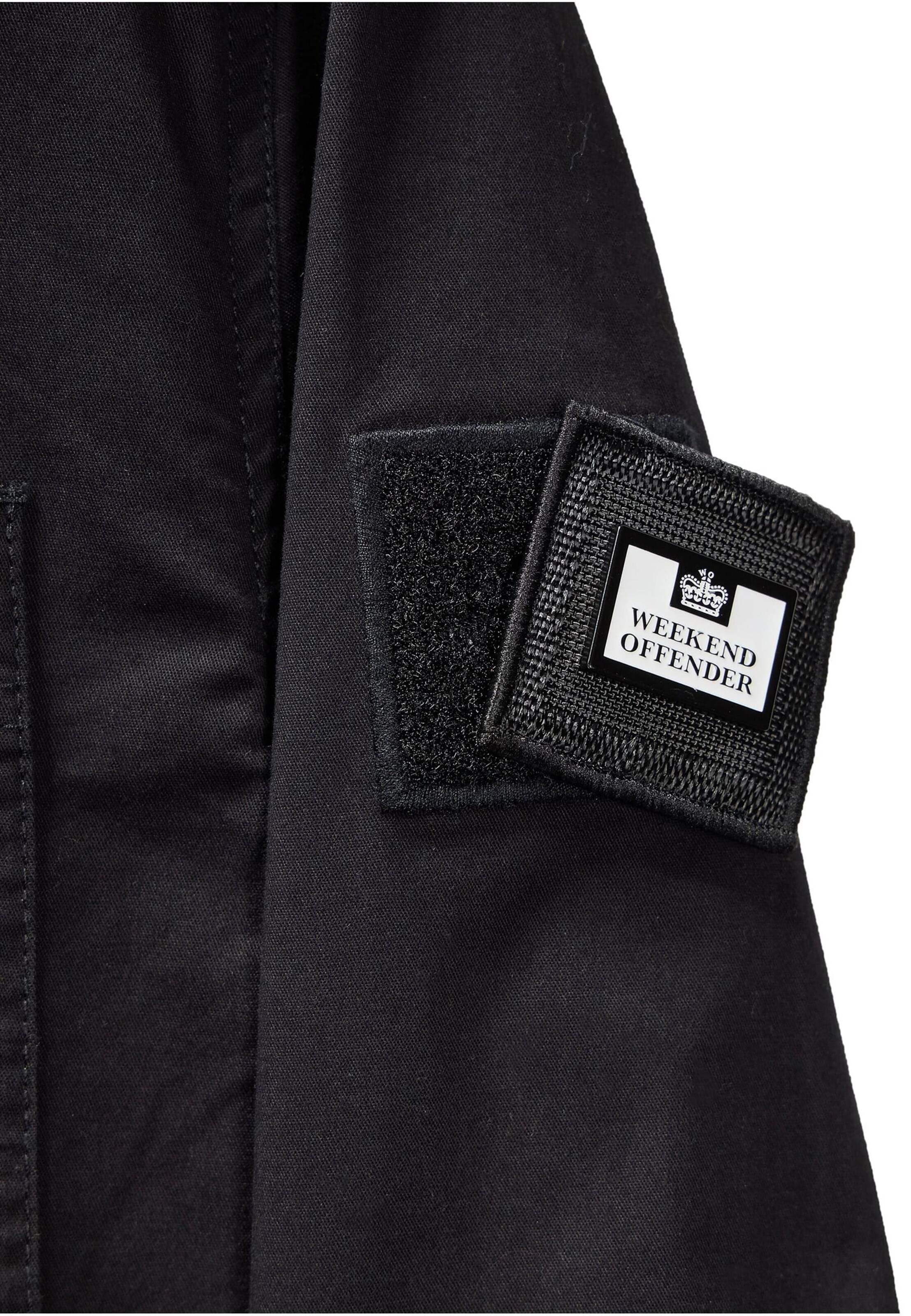 Weekend Offender Übergangsjacke in Schwarz