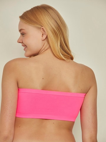 C&City Bandeau Podprsenka – pink