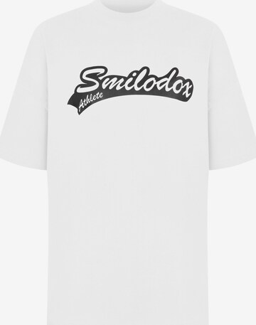 Smilodox Shirt 'Macey' in Beige: voorkant