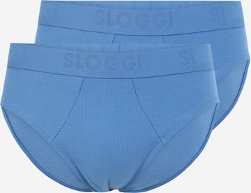 SLOGGI Slip 'men FREE Evolve' in Blauw: voorkant