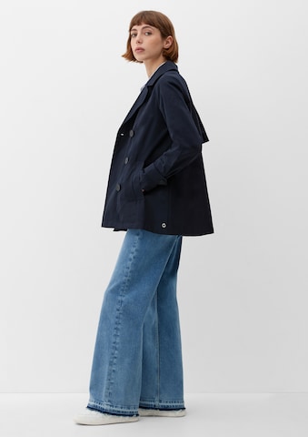 s.Oliver Between-Seasons Coat in Blue