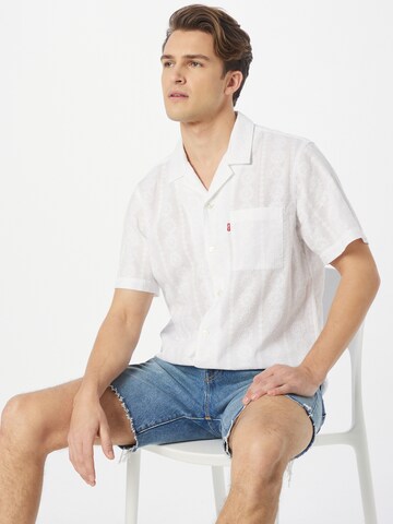 LEVI'S ® Comfort fit Button Up Shirt 'Sunset Camp' in Beige: front