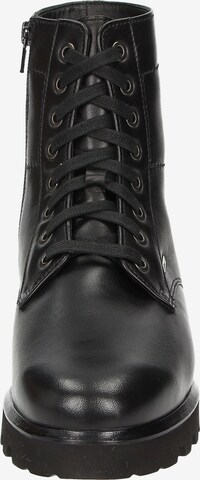 SIOUX Lace-Up Ankle Boots 'Mered' in Black