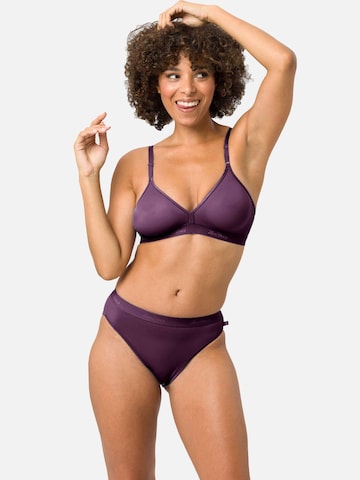 BeeDees Panty 'Slip Microfun Tai mit Elastikbund' in Purple: front