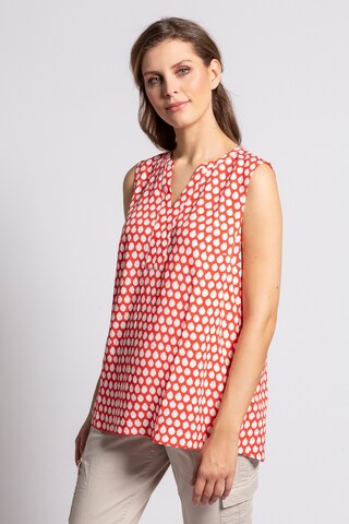 Gina Laura Blouse in Red: front