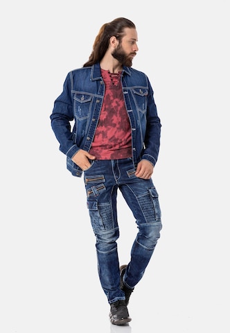 CIPO & BAXX Jeansjacke in Blau