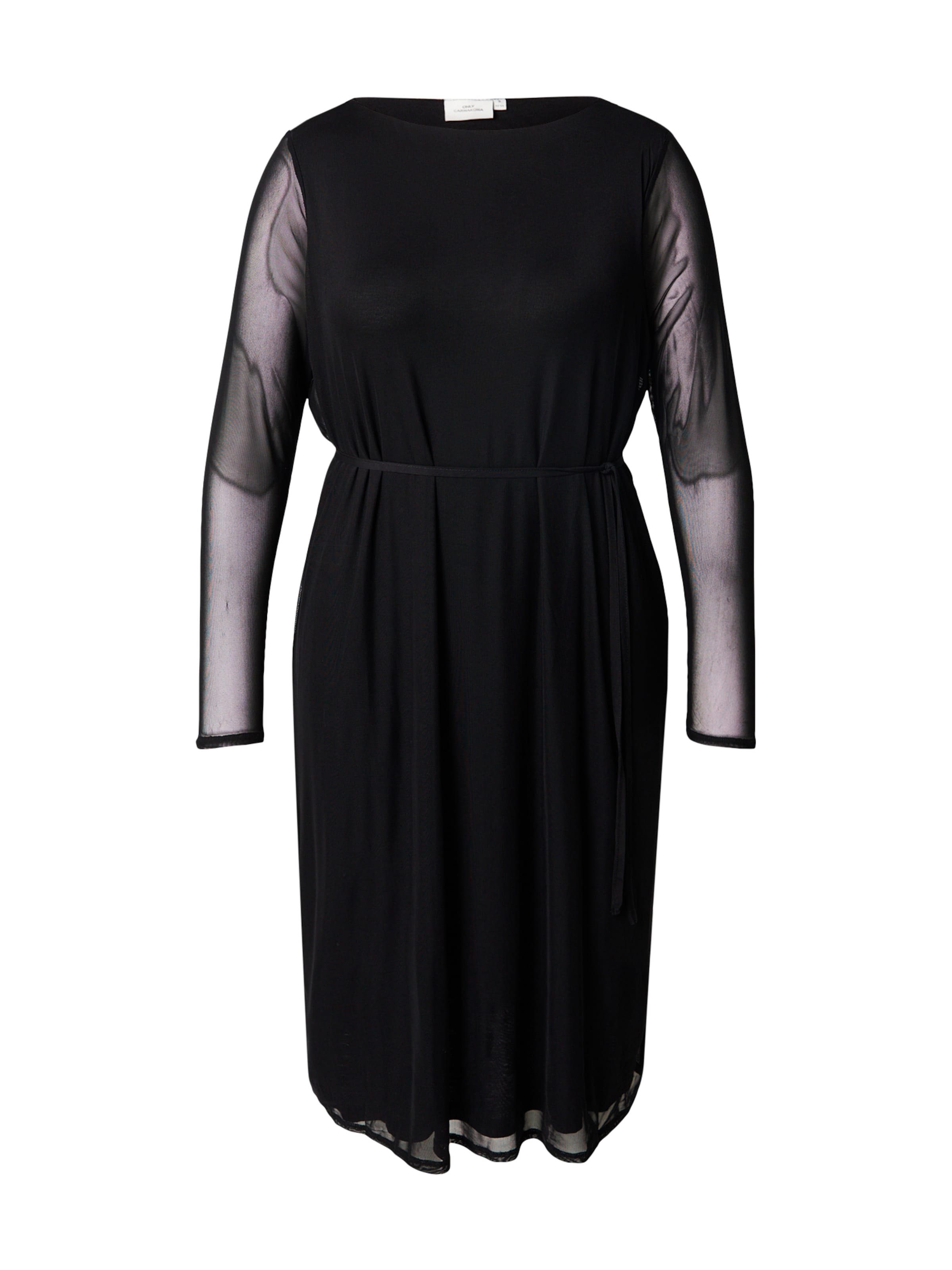 ONLY Carmakoma Платье 'CARForest' в Черный: спереди