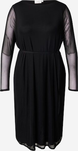 Abito 'CARForest' di ONLY Carmakoma in nero: frontale