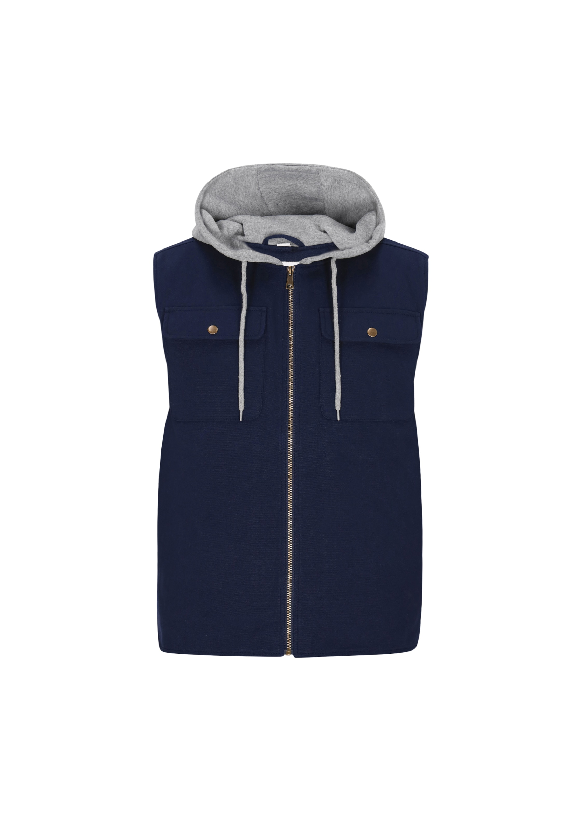 MO Vest in Blue: front