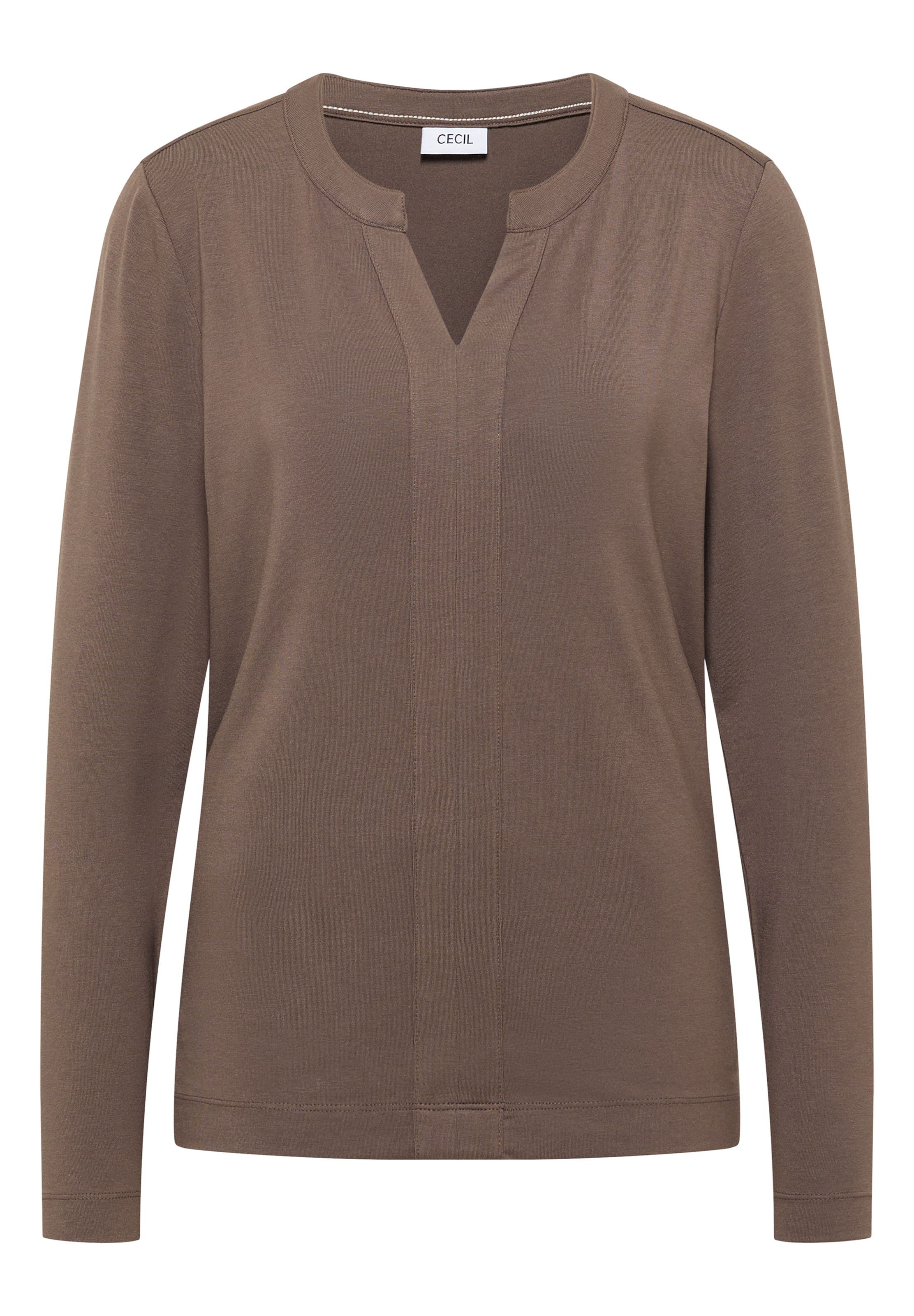 CECIL Shirt in Braun: Vorderseite