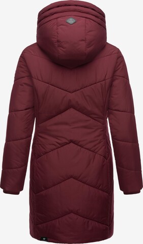 Ragwear Winter Coat 'Novista' in Red