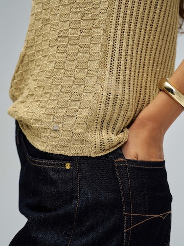 Haut Salsa Jeans en beige