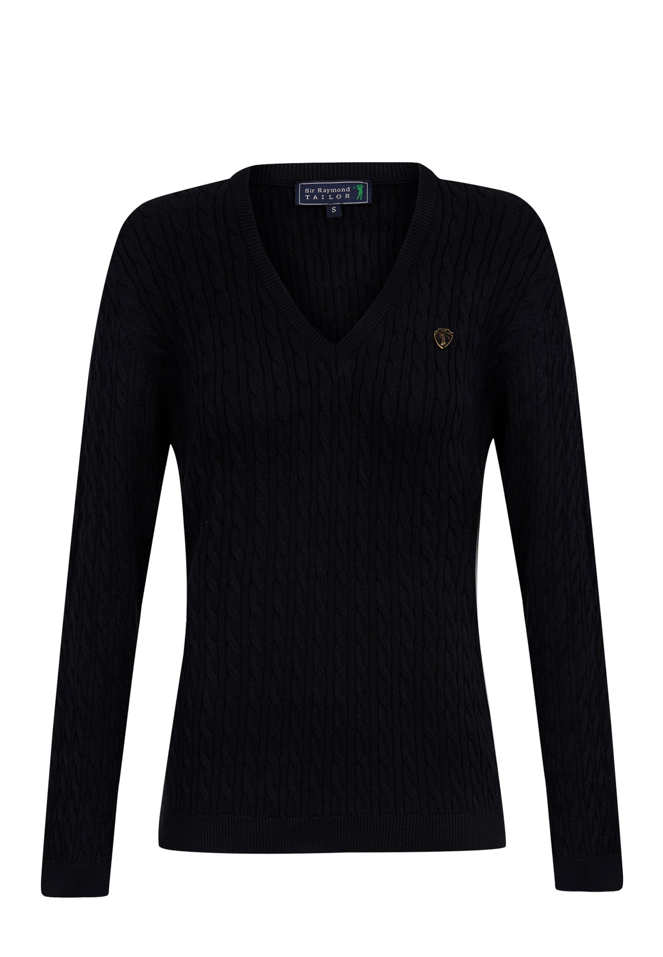 Sir Raymond Tailor Sweater 'Jena' in Black: front