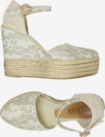 GUESS Sandalen 36 in Grün: Vorderseite