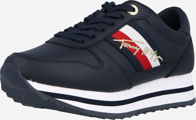 Sneaker bassa TOMMY HILFIGER di colore blu scuro / oro / rosso / bianco, Visualizzazione prodotti