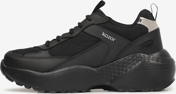 Kazar - Zapatillas deportivas bajas en negro: frente