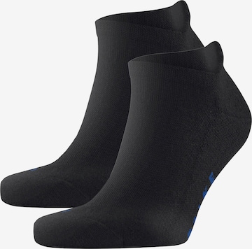FALKE Socks in Black: front