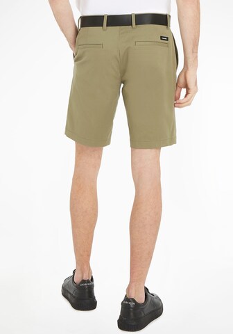 Calvin Klein Regular Pants in Green