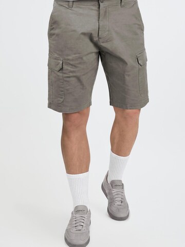 BLEND Regular Cargo trousers 'Barni' in Grey: front