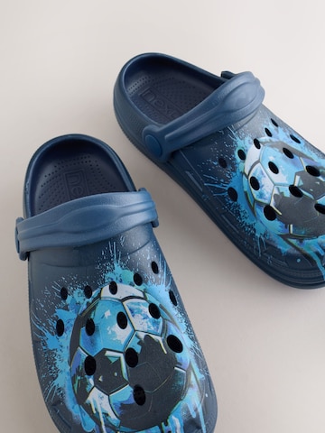 Next Clogs in Blau