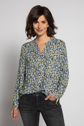 Gina Laura Blouse in Blue: front