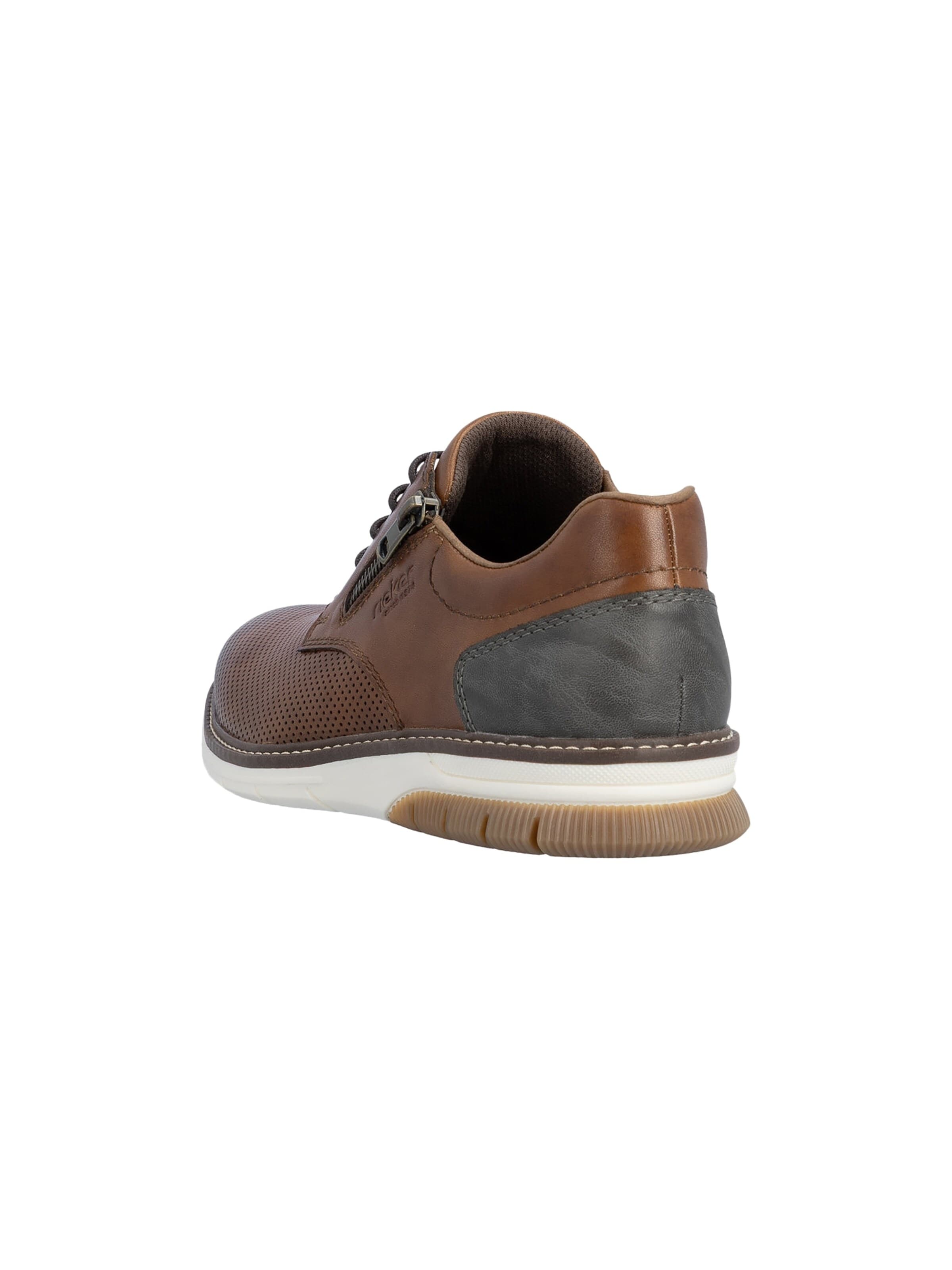 Chaussure basse 'Sneaker aus Clarino-Leder' Rieker en marron