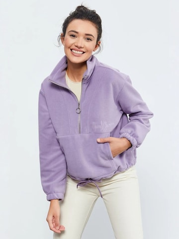 Tommy Life Bluza polarowa 'Sweatshirts' w kolorze fioletowy