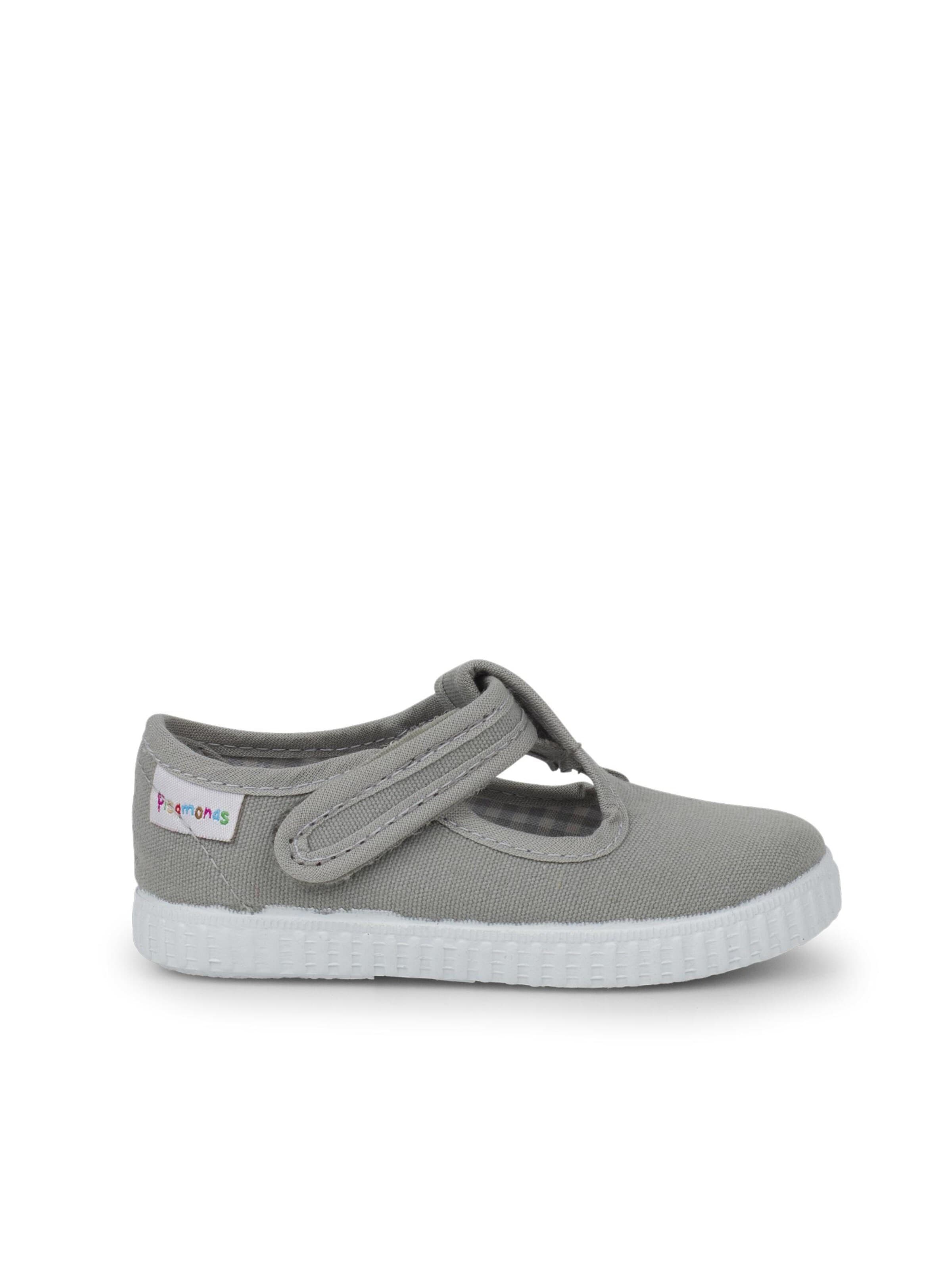 Pisamonas First-Step Shoes in Grey