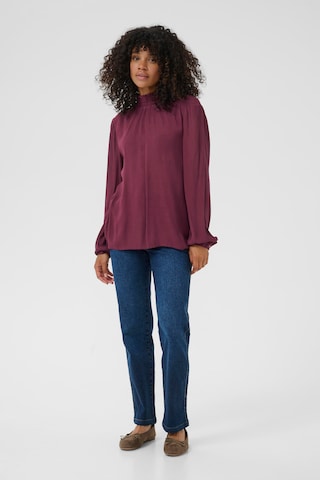 Kaffe Blouse in Rood