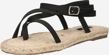 ONLY T-bar sandals 'ESME' in Black: front