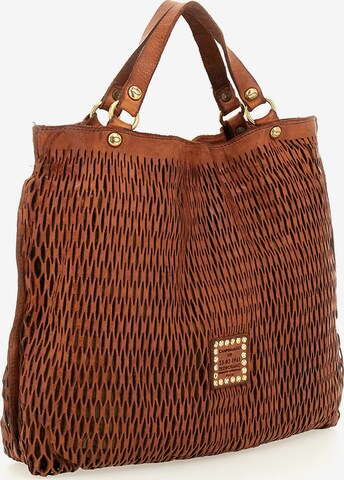 Campomaggi Shoulder Bag 'Mangrovia' in Brown: front