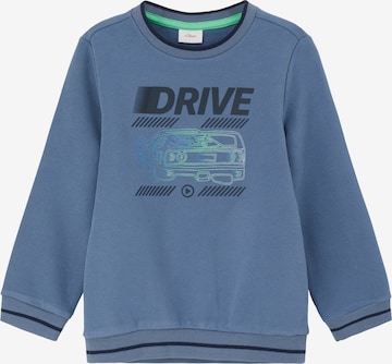 s.Oliver Sweatshirt in Blue: front