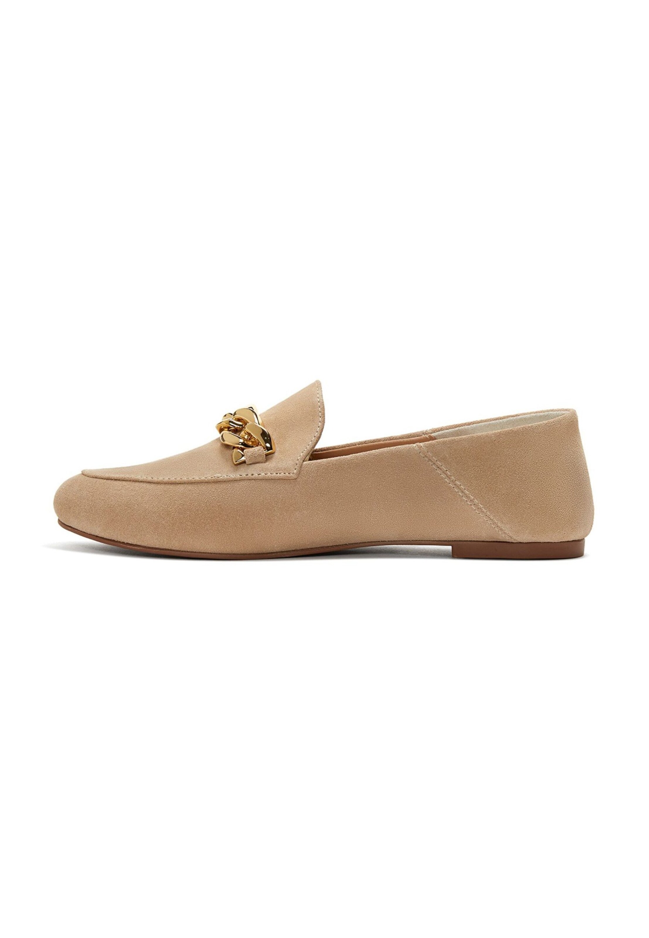 Derimod Slip-ons in Beige: front