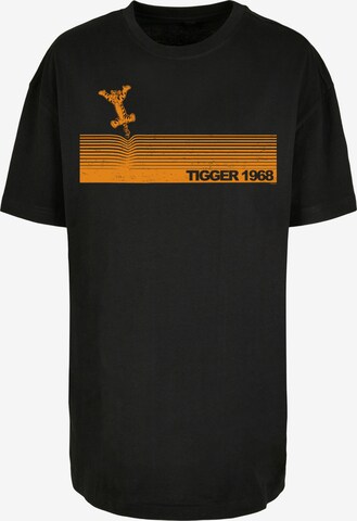 F4NT4STIC T-Shirt 'Disney Winnie The Pooh Tigger 1968' in Schwarz: predná strana