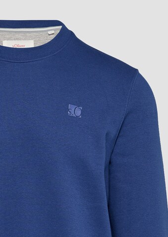s.Oliver Sweatshirt in Blau