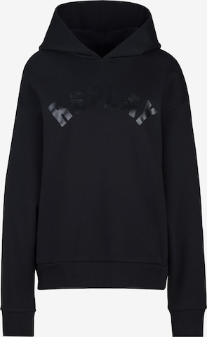 Sweat-shirt REPLAY en noir : devant