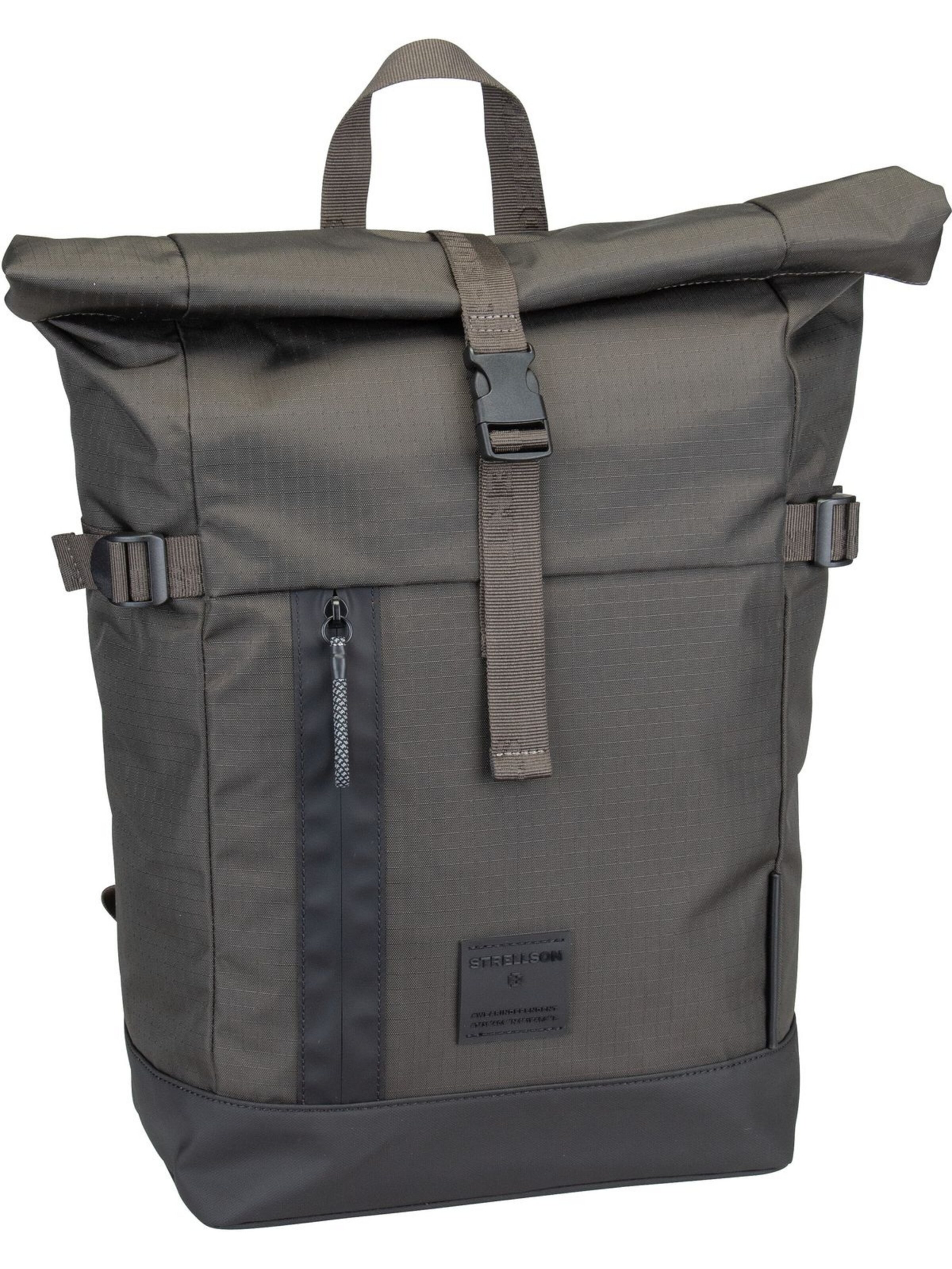 STRELLSON Rucksack 'Northwood Eddie' in Grau: Vorderseite