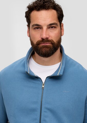 s.Oliver Sweatjacke in Blau