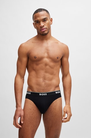BOSS Slip in Black: front
