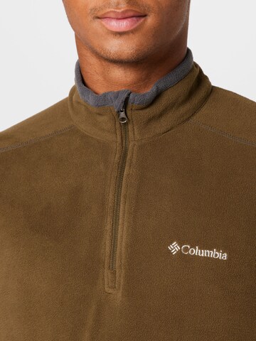 COLUMBIA Športový sveter 'Klamath Range II' - Zelená