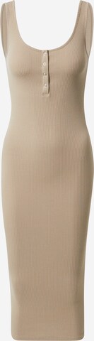 PIECES Jurk 'Kitte' in Beige: voorkant