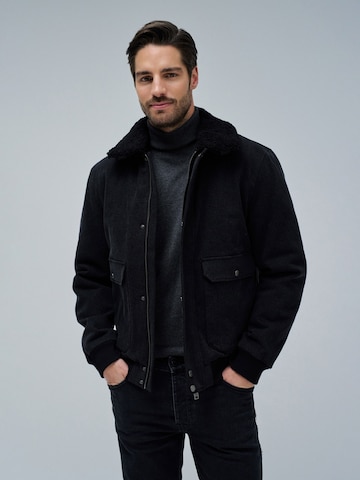 Veste d’hiver Salsa Jeans en noir : devant